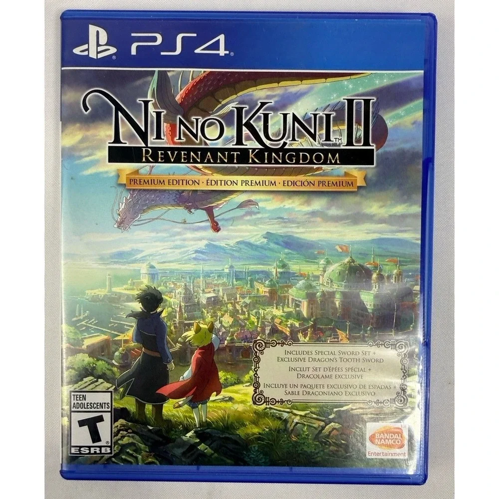 Ni No Kuni II Revenant Kingdom Premium Edition Sony PlayStation 4 PS4 RPG